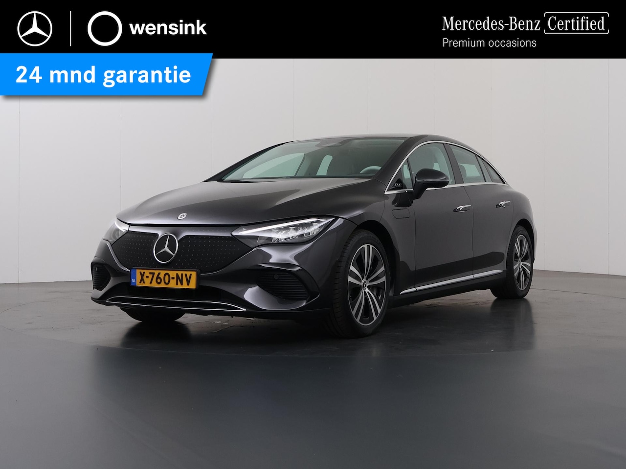Mercedes-Benz EQE - 350+ Luxury Line 91 kWh | Beige interieur | Burmester | Achterasbesturing | Stoelverwarmin - AutoWereld.nl