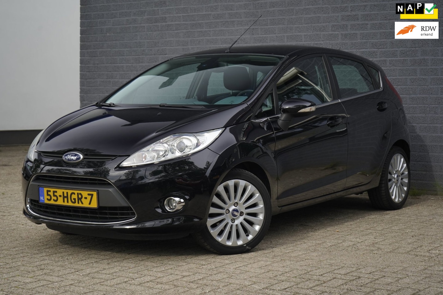Ford Fiesta - 1.6 Titanium 1.6 Titanium 120pk, Airco, Cruise Control, NAP - AutoWereld.nl