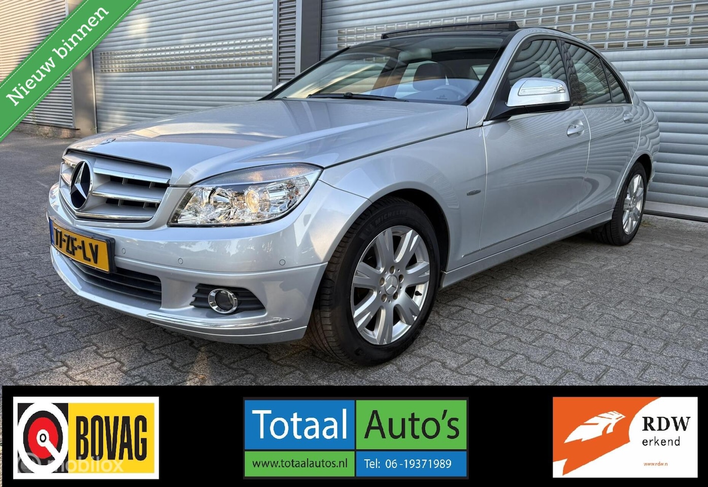 Mercedes-Benz C-klasse - 230*PANO+OPEN*CRUISE*LEER*P-SENSOREN*NL - AutoWereld.nl