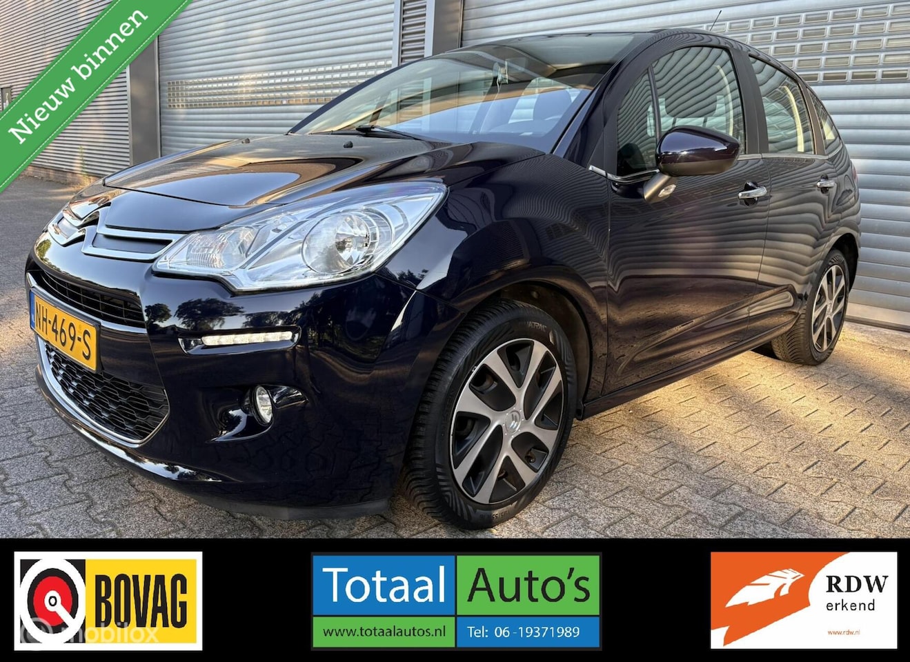 Citroën C3 - 1.2 NAVI*CRUISE*AUTOMAAT*APPLE*TREKH*NEDERLANDS - AutoWereld.nl
