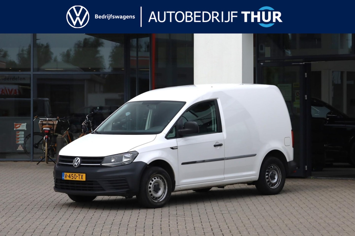 Volkswagen Caddy - 2.0 TDI L1H1 BMT Trendline NL auto 1e eigenaar dealeronderhouden Airco, tussenschot, schui - AutoWereld.nl