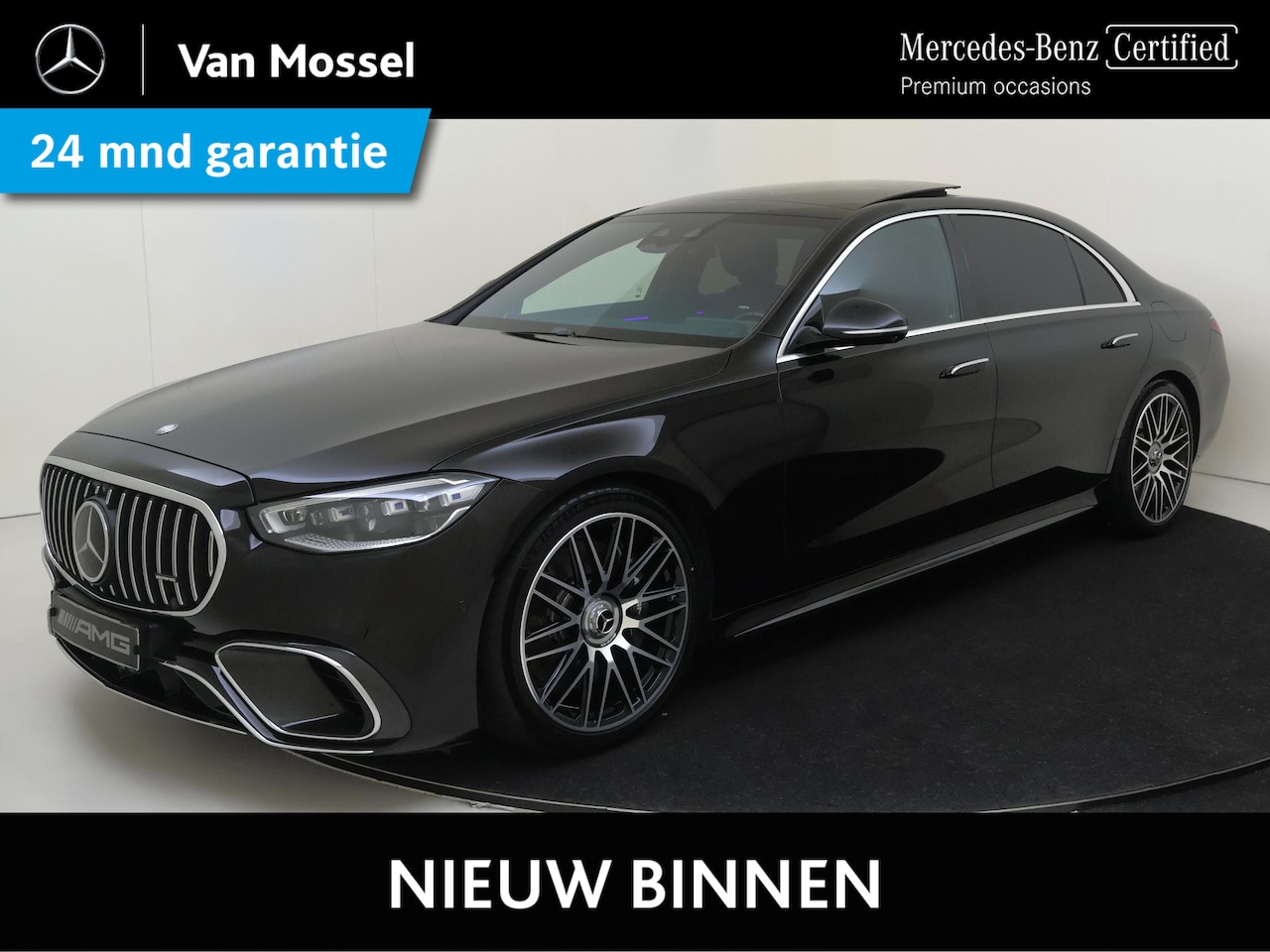 Mercedes-Benz S-klasse - AMG 63 S E Performance / Premium Plus/ Panoramadak/ 21 inch/ Burmester 4D/ Carbon int+ext/ - AutoWereld.nl
