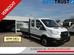 Ford Transit - 2.0 TDCI 170PK Dubbel cabine open laadbak 3500haak