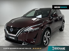Nissan Qashqai - 1.3 MHEV Xtronic Tekna Plus NAVIGATIE | RONDOM ZICHT CAMERA | PANORAMADAK