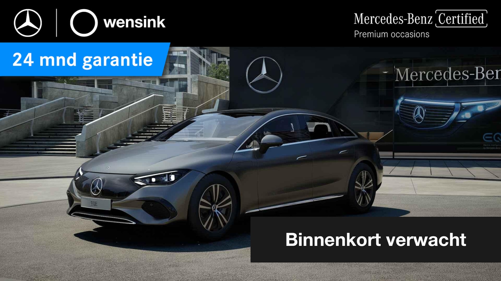 Mercedes-Benz EQE - 300 Luxury Line 89 kWh | Burmester | Panoramadak | Memory | 360 camera | - AutoWereld.nl
