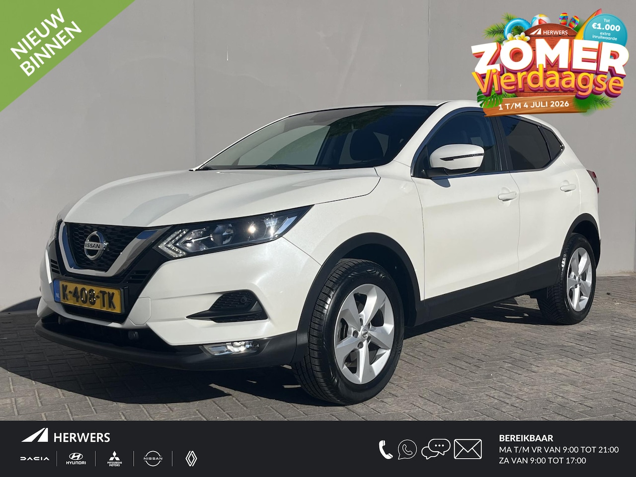 Nissan Qashqai - 1.3 DIG-T Business Edition / Trekhaak (1.300KG) / Cruise Control / Apple Carplay&Android A - AutoWereld.nl