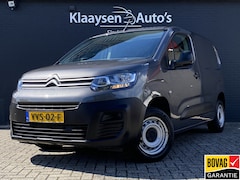 Citroën Berlingo - 1.5 BlueHDi 100 S&S L1 | apple carplay | trekhaak | schuifdeur | airco | houten laadvloer