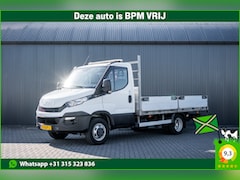 Iveco Daily - 50C15 3.0L | Open Laadbak | Kraan | Euro 6 | 1ste Eigenaar| 146 PK | 3-Zits