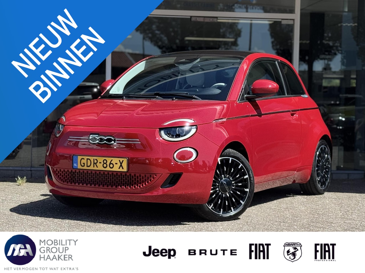 Fiat 500 - La Prima 42 kWh | Camera | Panoramadak | JBL | - AutoWereld.nl