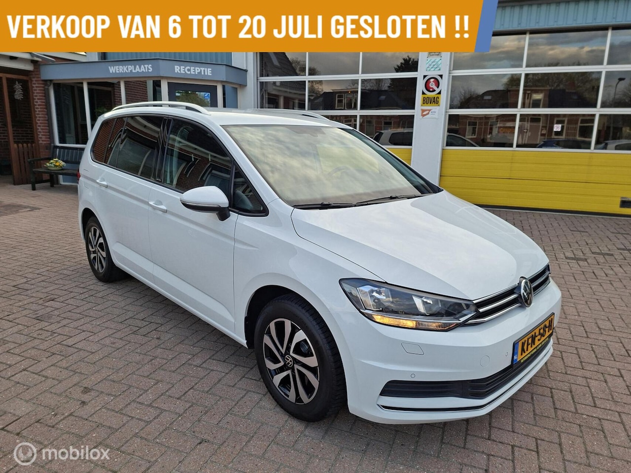 Volkswagen Touran - 1.5 TSI Comfortline Business 7p 1.5 TSI Comfortline Business 7 persoons - AutoWereld.nl