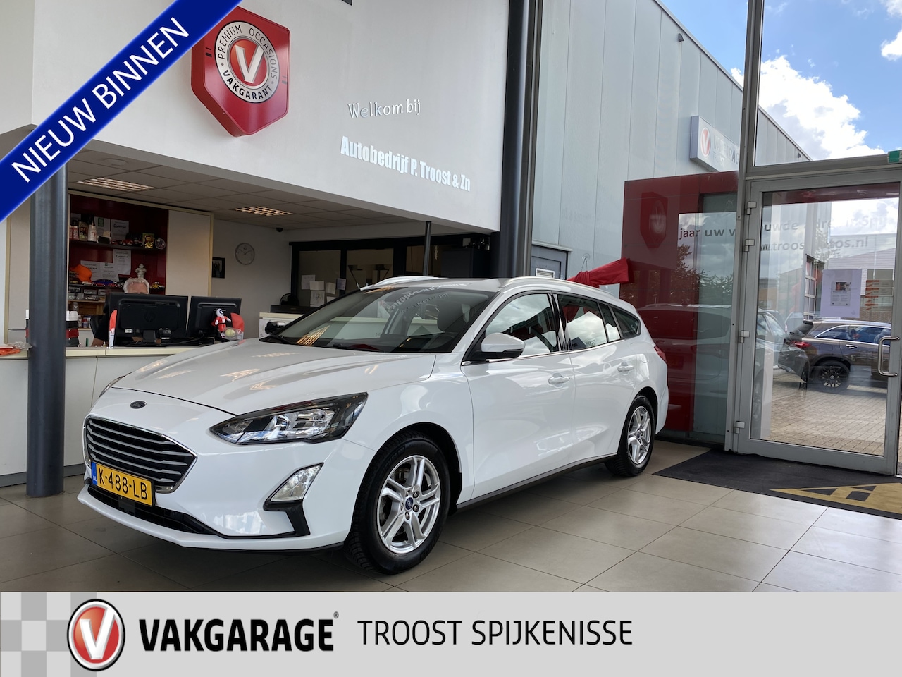 Ford Focus Wagon - 1.0 EcoBoost Trend Edition Business 1.0 EcoBoost Trend Edition Business,Navigatie,Achteruitrijcamera,Spraakbediening,Elektrisc - AutoWereld.nl