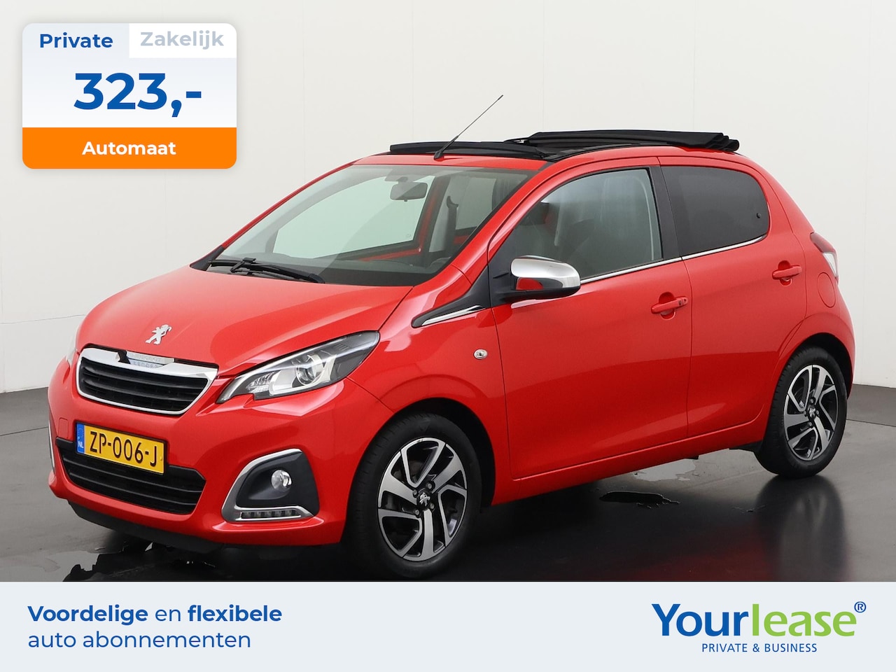 Peugeot 108 - 1.0 e-VTi Allure TOP! Automaat | All-in 323,- Private Lease | Direct uit voorraad - AutoWereld.nl