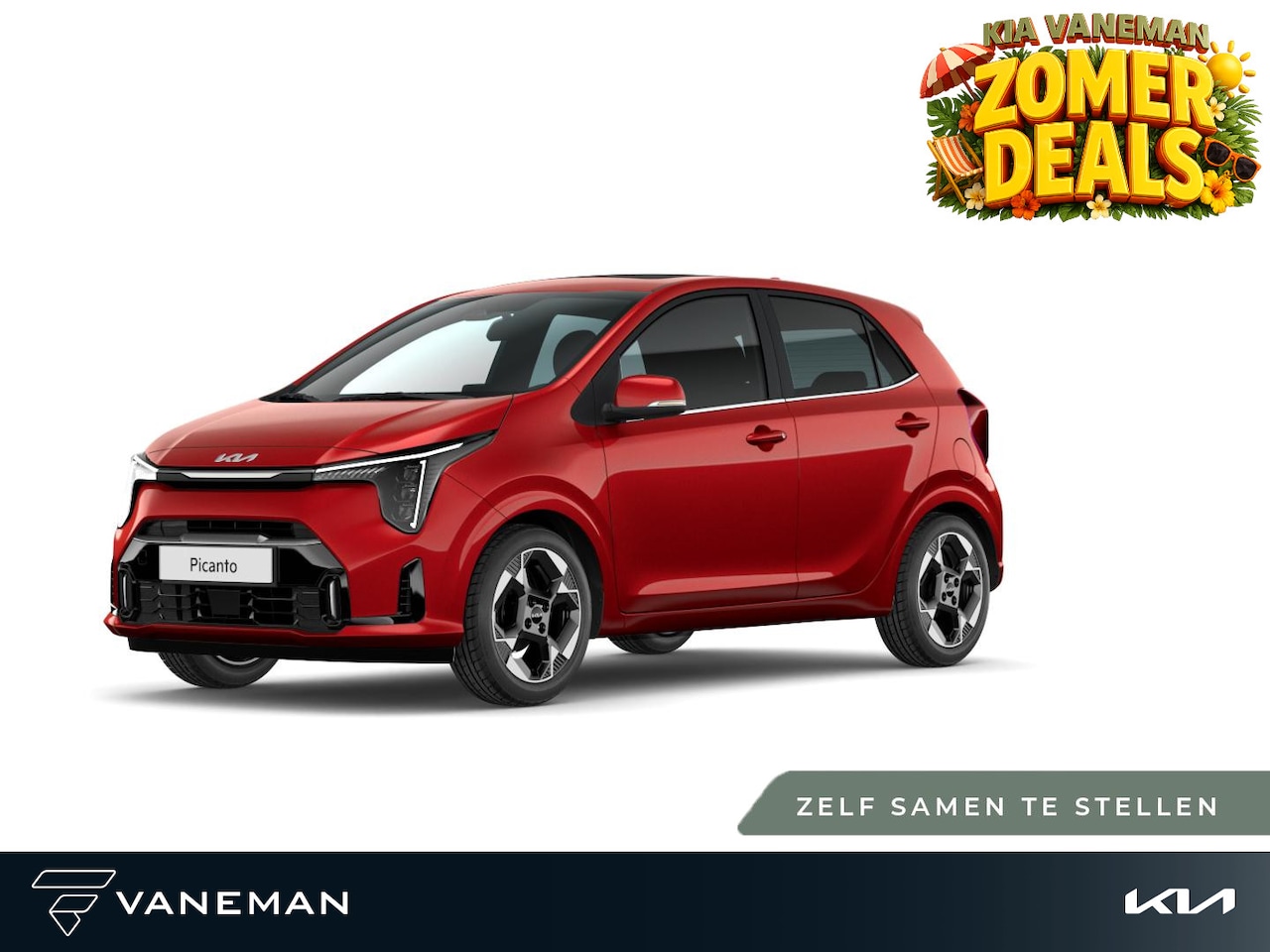 Kia Picanto - 1.0 GDi ExecutiveLine 5p. | Extra getint glas | Zelf samenstellen - AutoWereld.nl
