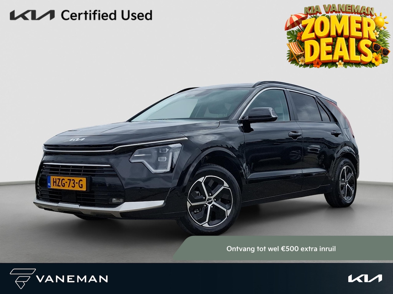Kia Niro - 1.6 GDi Hybrid DynamicPlusLine 1.6 GDi Hybrid DynamicPlusLine - AutoWereld.nl