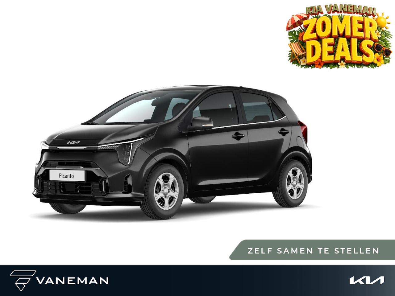 Kia Picanto - 1.0 GDi DynamicPlusLine 5p. | Achteruitrijcamera | Zelf samenstellen - AutoWereld.nl