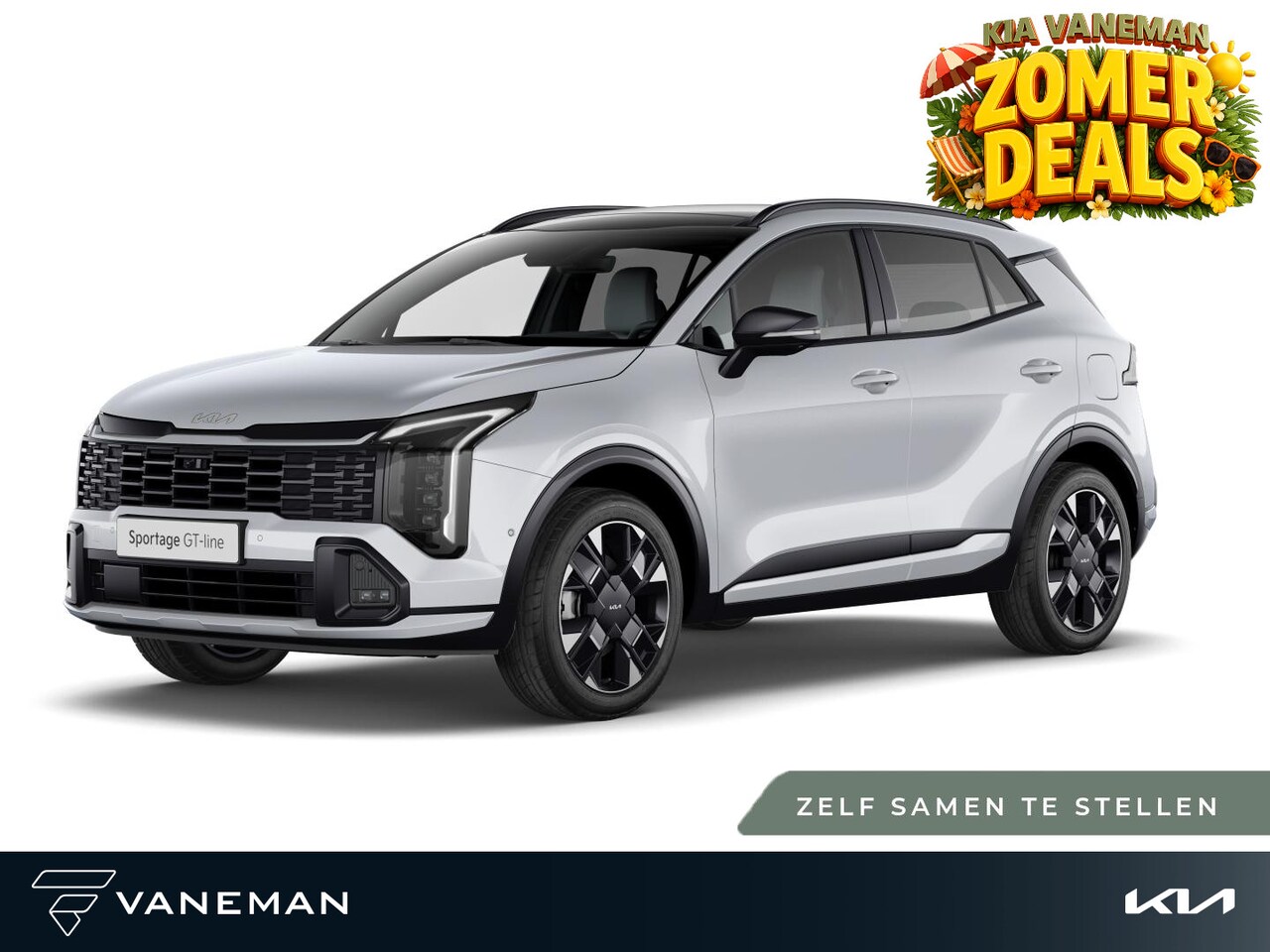 Kia Sportage - 1.6 T-GDi Plug-in Hybrid GT-Line | Achterbank verwarmd | Zelf samenstellen - AutoWereld.nl