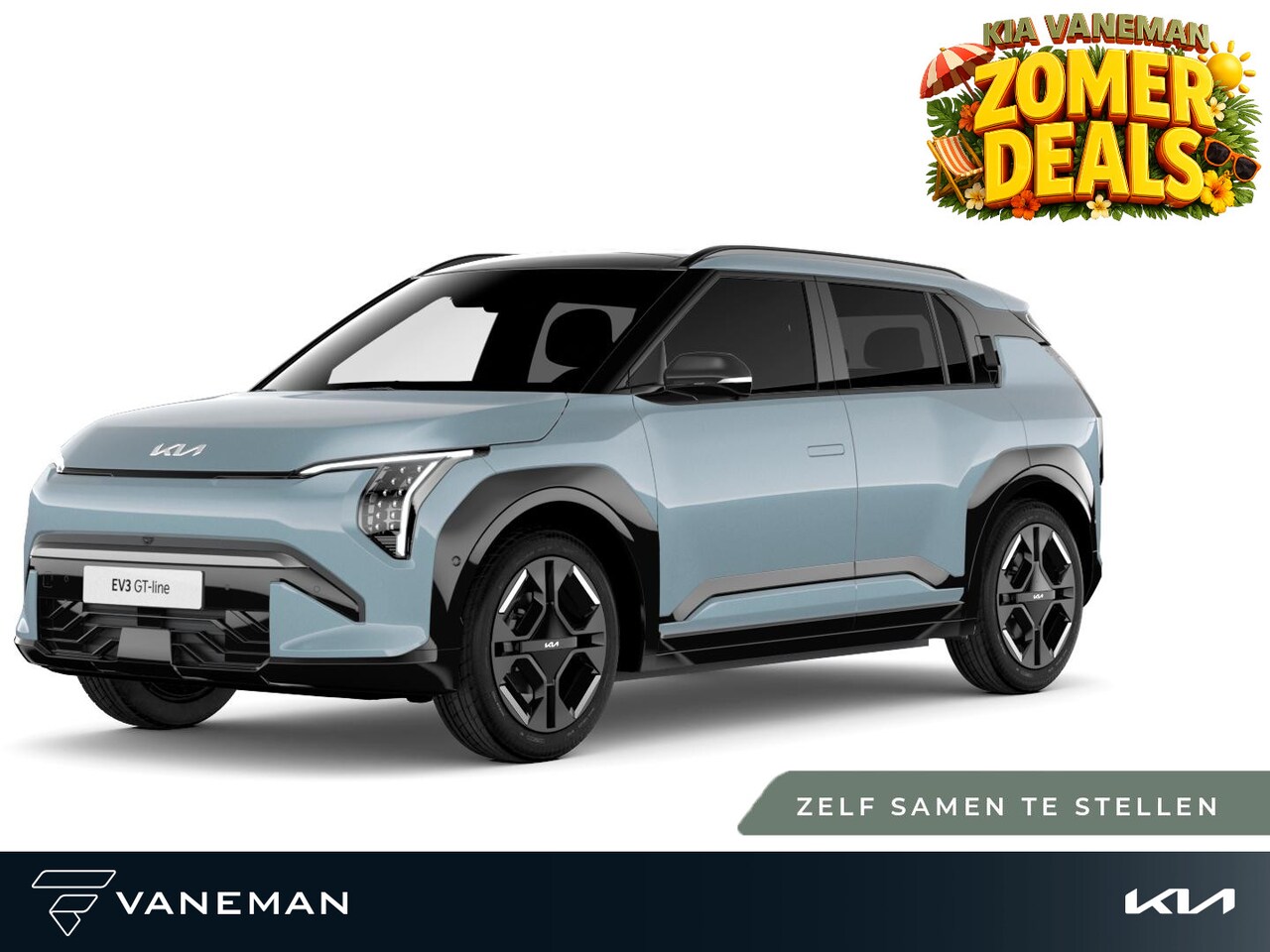 Kia EV3 - GT-Line 81.4 kWh | Achterbank verwarmd | Zelf samenstellen - AutoWereld.nl