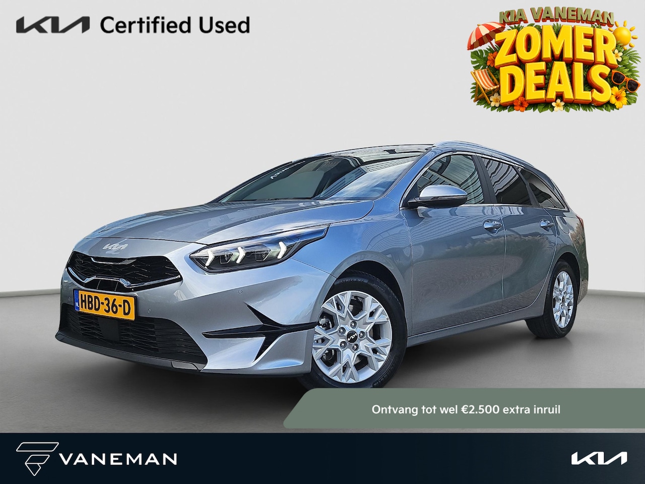 Kia Cee'd Sportswagon - Ceed 1.0 T-GDi DynamicPlusLine | Cruise | Lane Assist | LED | Camera | Sensoren | Stoel- e - AutoWereld.nl