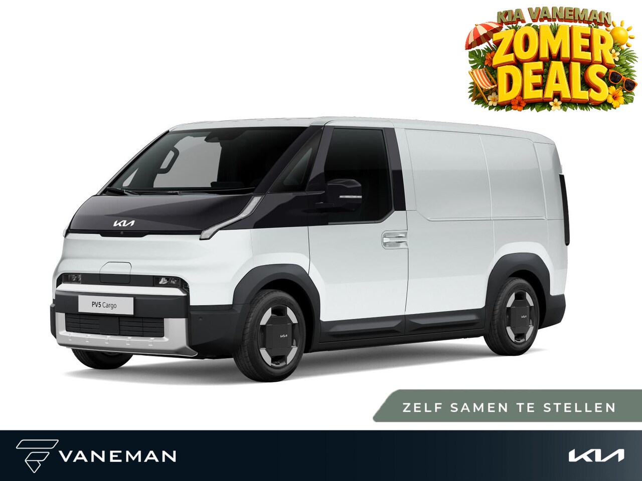 Kia PV5 - L2H1 Plus 71.2 kWh | LED koplampen | € 2.500,- accessoires of 2.99% rente op financiering - AutoWereld.nl
