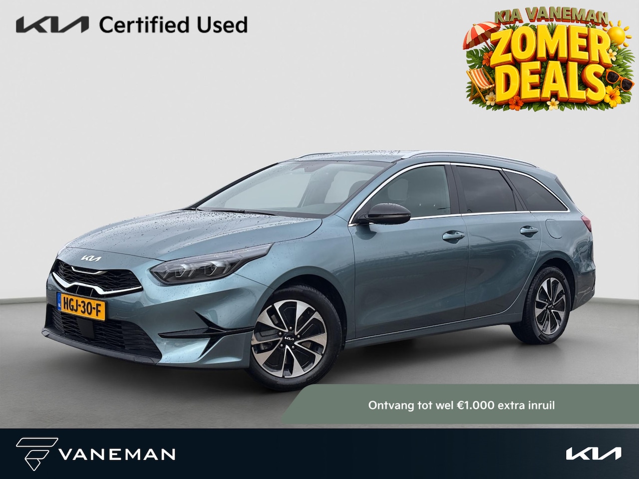 Kia Cee'd Sportswagon - Ceed 1.0 T-GDi MHEV Design Edition Automaat | JBL | Stoel- en Stuurverwarming | Lane Assis - AutoWereld.nl