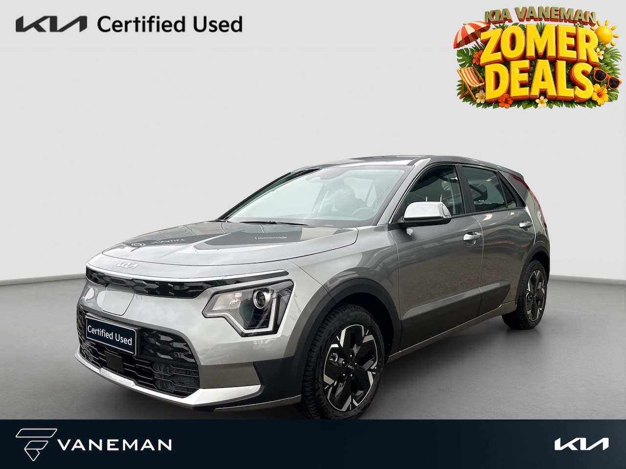 Kia Niro EV - Light Edition 64.8 kWh | Automaat | Clima | Cruise | Camera | Navi | Apple Carplay & Andro - AutoWereld.nl
