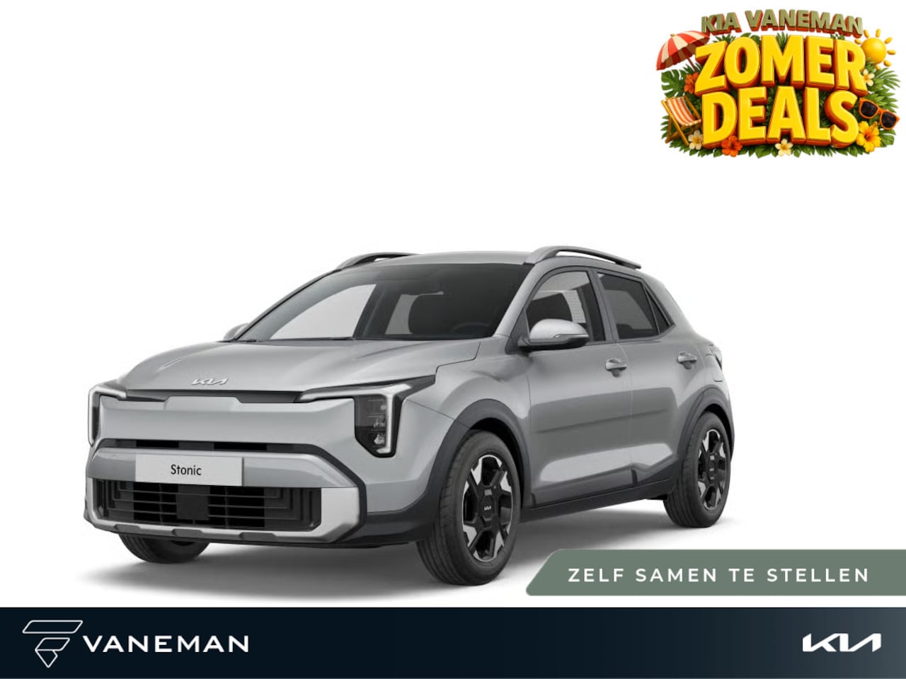 Kia Stonic - 1.0 T-GDi MHEV DynamicPlusLine | Nieuw model | Cruise control adaptief en stuurhulp | Zelf - AutoWereld.nl