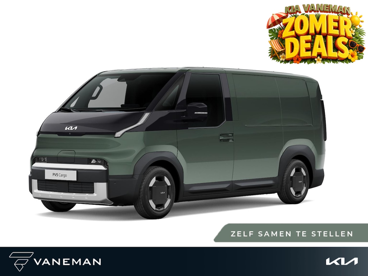 Kia PV5 - L2H1 Elite Executive 71.2 kWh | Stoel ventilatie voor | € 2.500,- accessoires of 2.99% ren - AutoWereld.nl