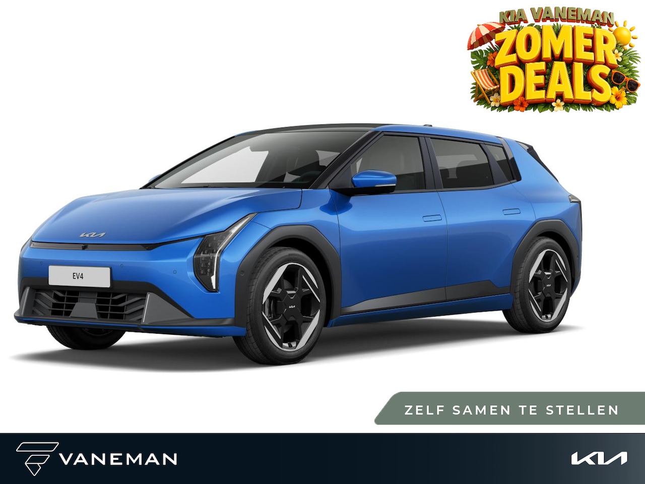 Kia EV4 - Plus Advanced 81.4 kWh | Achterbank verwarmd | Zelf samenstellen - AutoWereld.nl