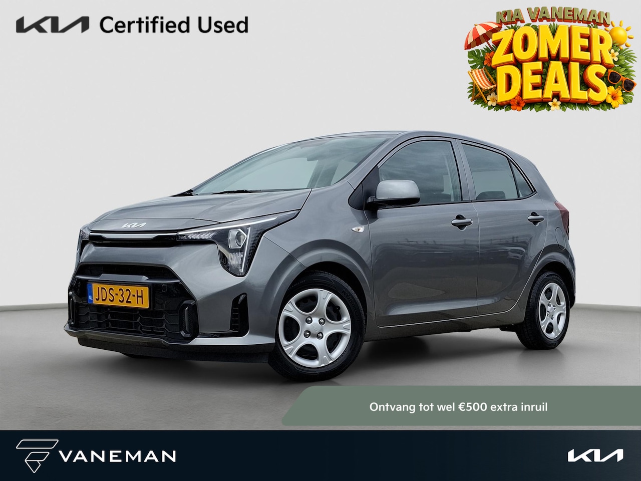 Kia Picanto - 1.0 DPI DynamicLine Navi | Camera | Cruise | PDC | Android Auto / Apple Carplay | - AutoWereld.nl
