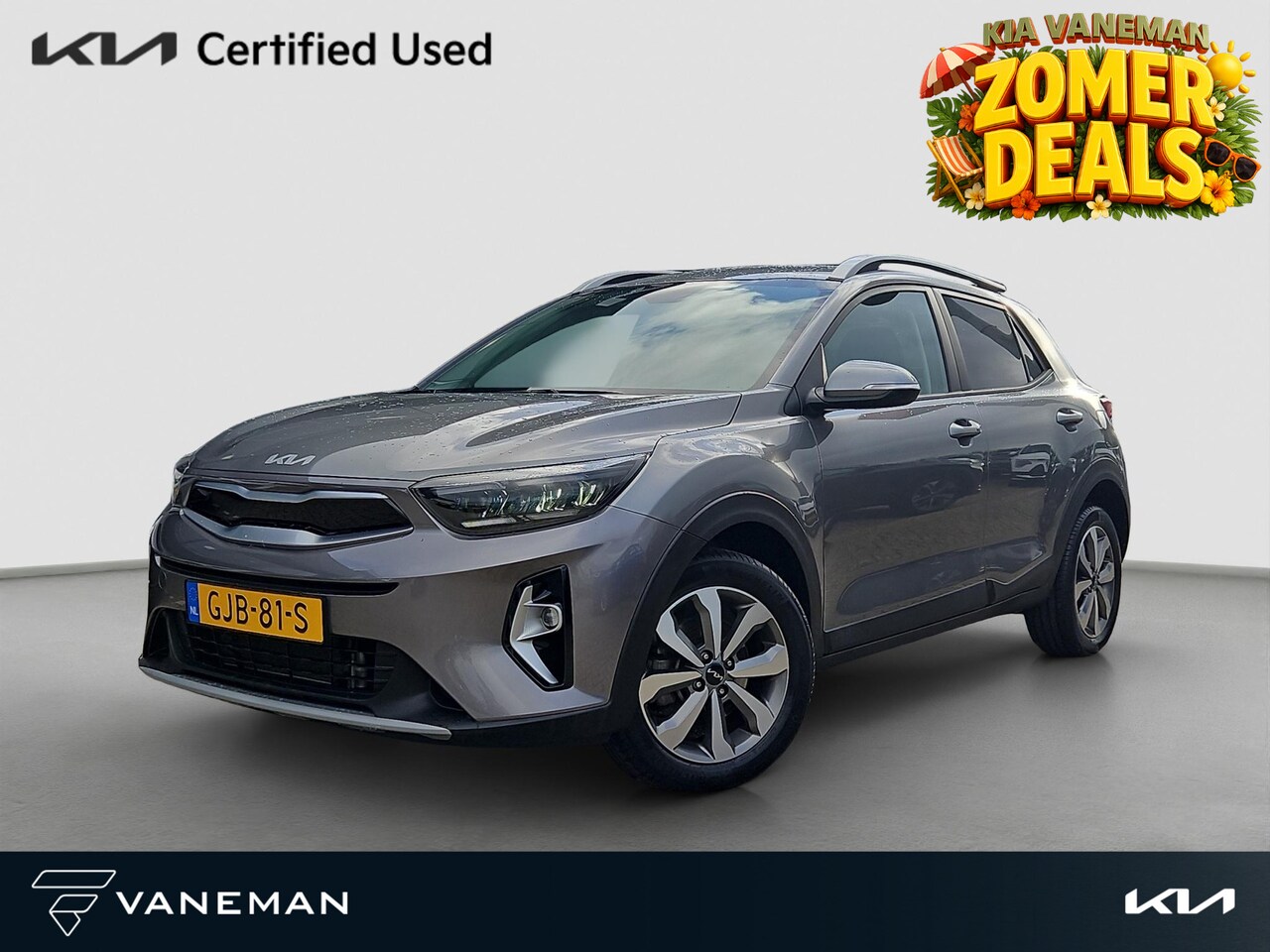Kia Stonic - 1.0 T-GDi MHEV DynamicPlusLine | Automaat | Stoel- en Stuurverwarming | Navi | Cimate Cont - AutoWereld.nl