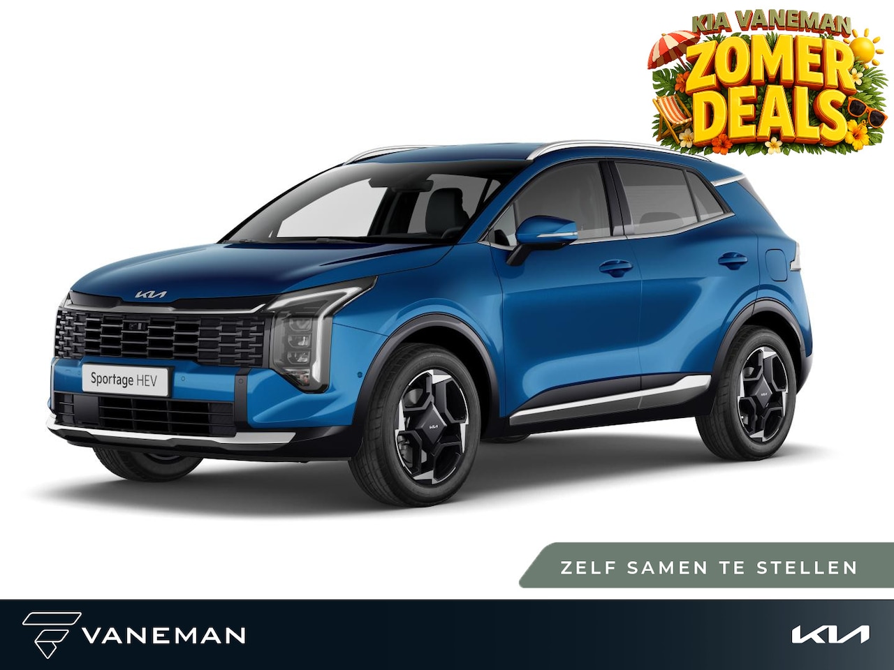 Kia Sportage - 1.6 T-GDi Hybrid ComfortLine | Electronic climate controle| Zelf samenstellen - AutoWereld.nl
