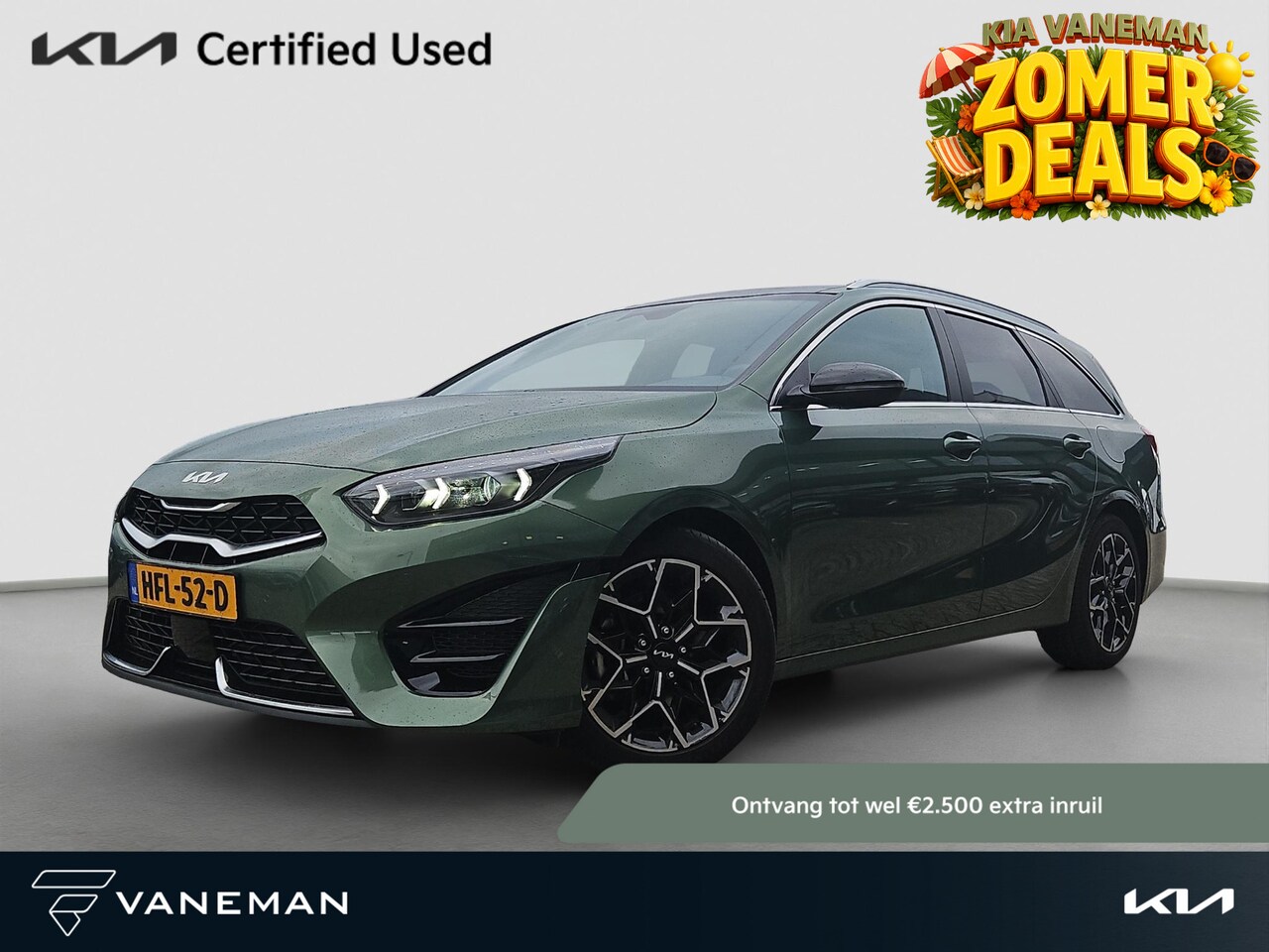 Kia Cee'd Sportswagon - Ceed 1.5 T-GDi GT-Line | Sportstuur | Stoel- en Stuurverwarming | Elektr. Achterklep | Lan - AutoWereld.nl