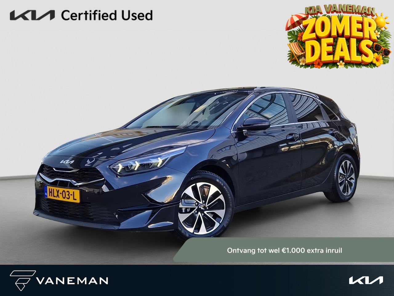 Kia Cee'd - Ceed 1.0 T-GDi Design Edition | Stoelverwarming | Camera | Cruise | Licht- en Regensensor - AutoWereld.nl