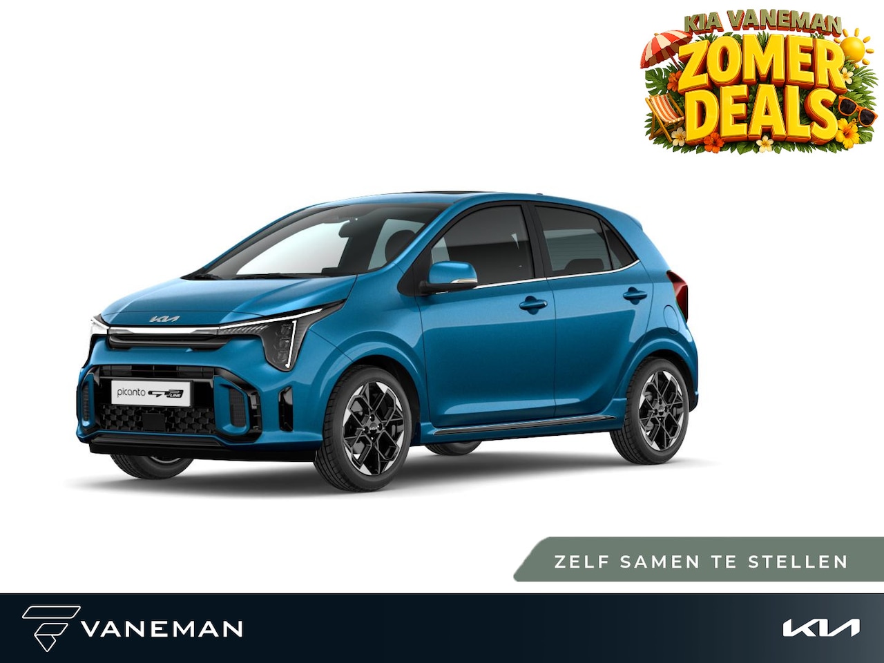 Kia Picanto - 1.0 GDi GT-Line | Lichtmetalen velgen 16" | Zelf samenstellen - AutoWereld.nl