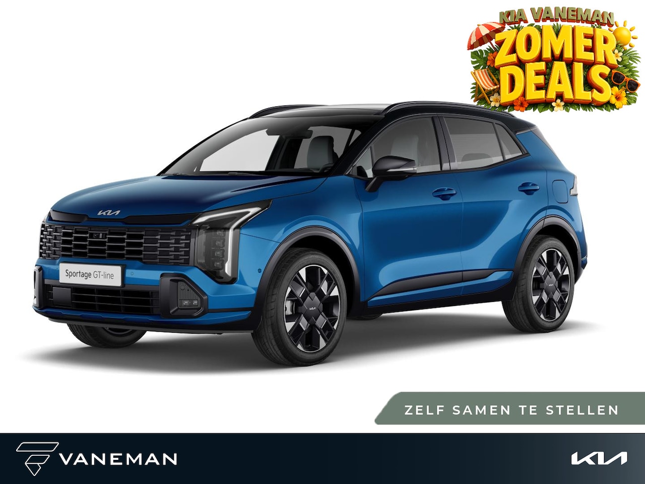 Kia Sportage - 1.6 T-GDi Plug-in Hybrid GT-PlusLine | Dodehoekdetectie met correctie | Zelf samenstellen - AutoWereld.nl