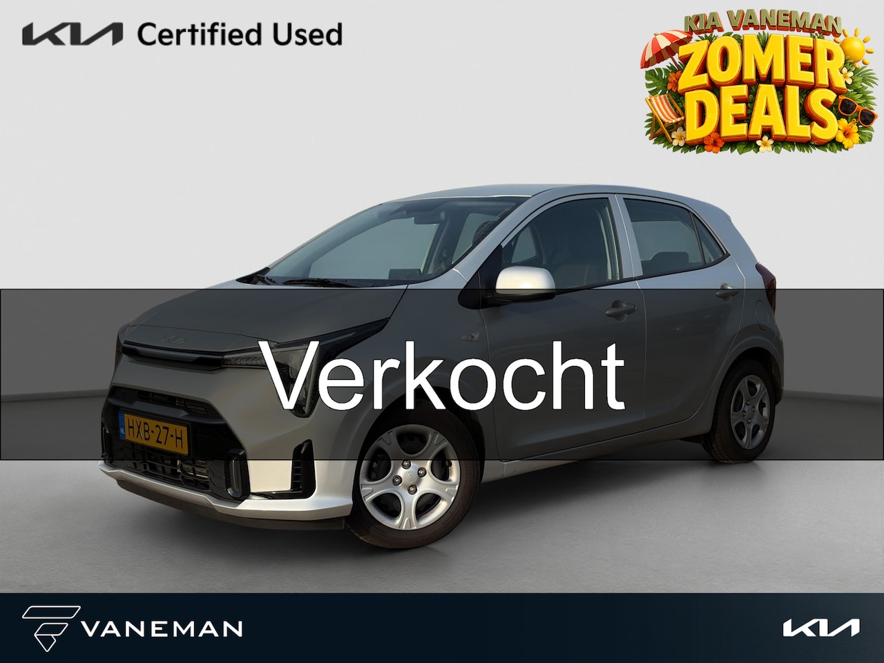 Kia Picanto - 1.0 DPI DynamicLine | Navi | Camera | Cruise | PDC | Android Auto / Apple Carplay | - AutoWereld.nl