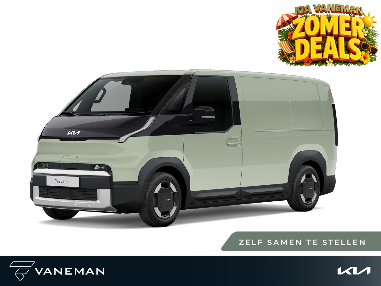 Kia PV5 - L2H1 Plus 71.2 kWh | € 2.500,- accessoires of 2.99% rente op financiering | Zelf samenstel - AutoWereld.nl