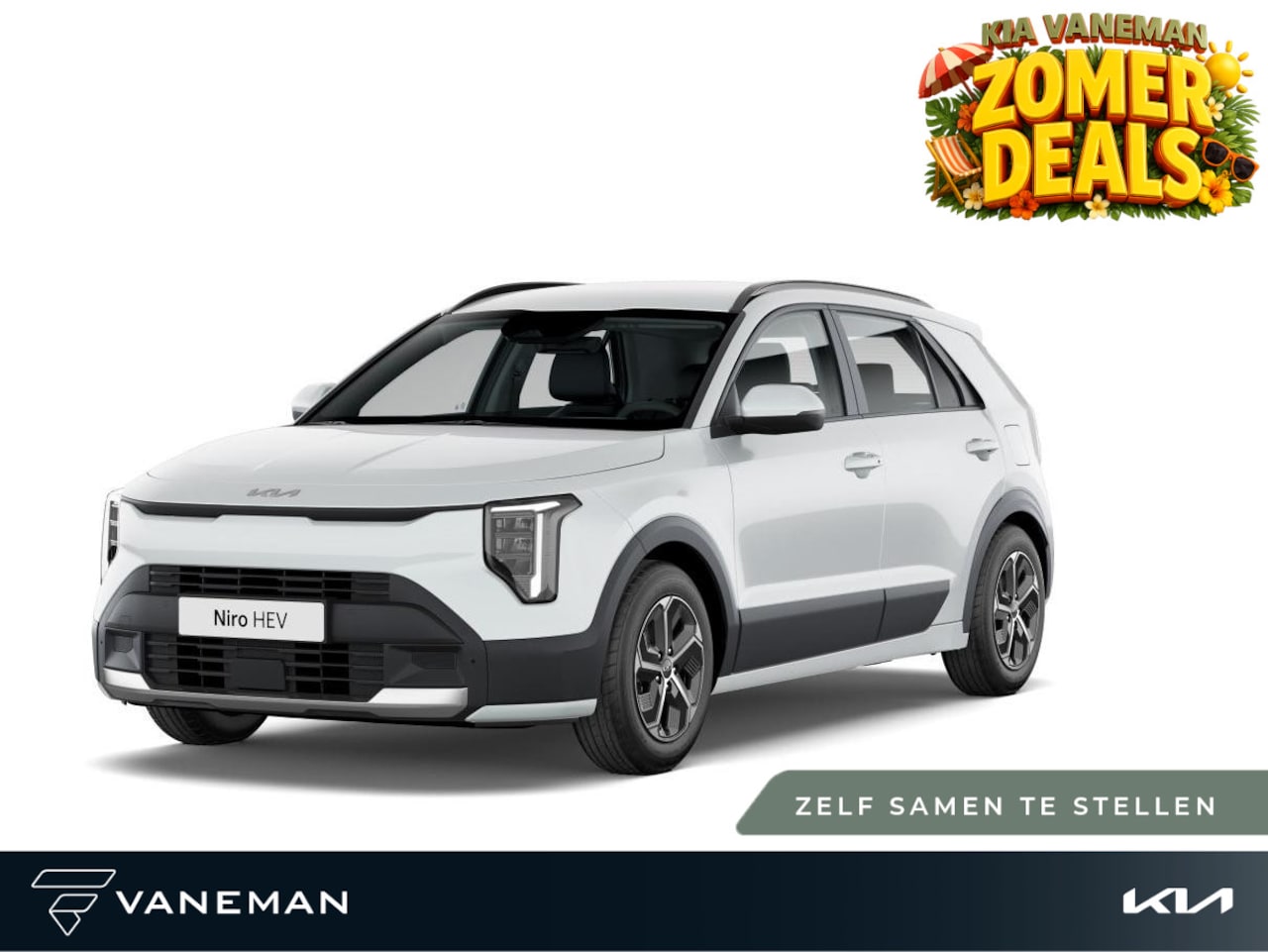 Kia Niro - 1.6 GDi Hybrid DynamicLine | Nieuw model | Verstelbare achterbankleuning | Zelf samenstell - AutoWereld.nl