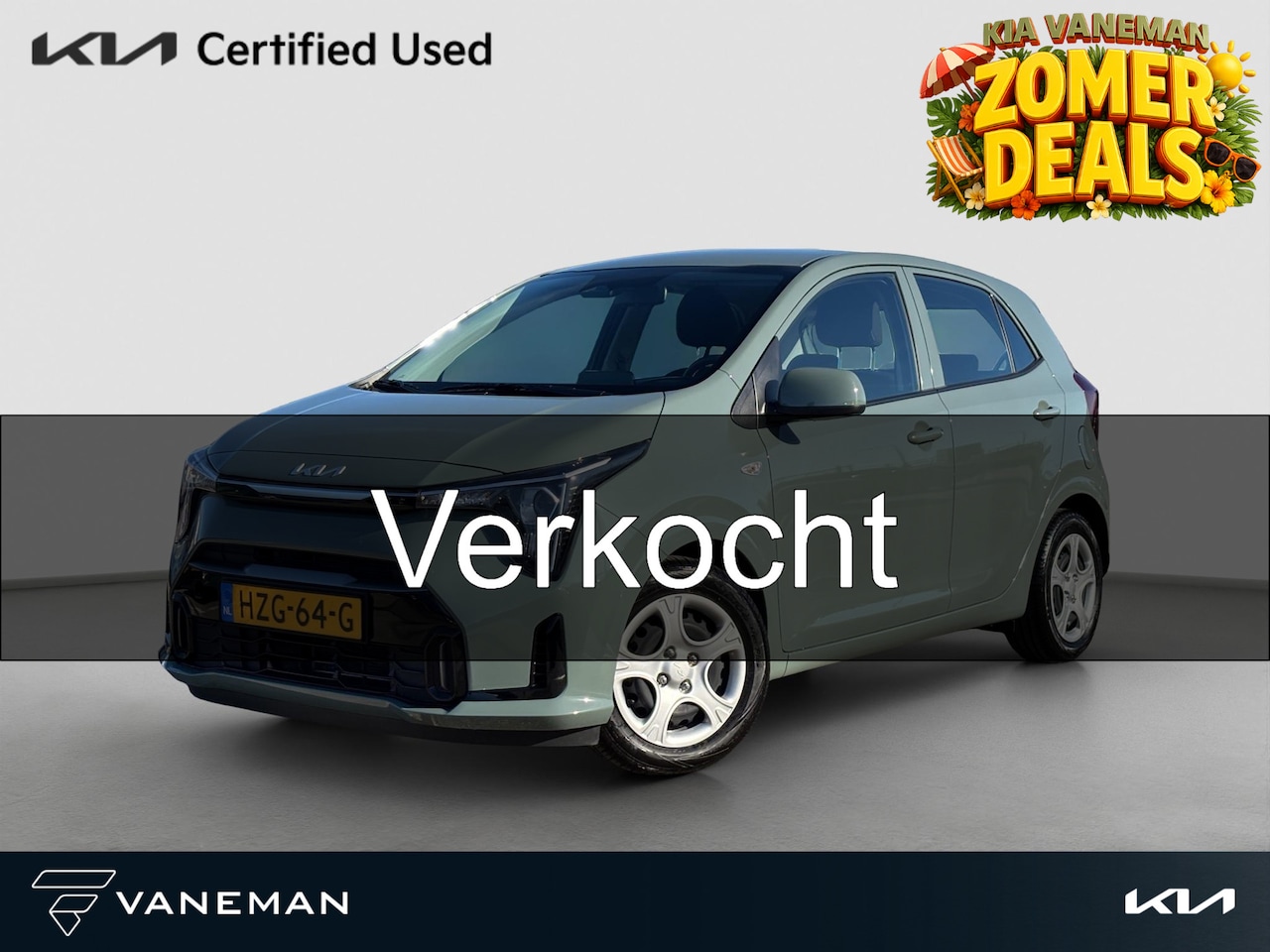 Kia Picanto - 1.0 DPI DynamicLine Automaat - AutoWereld.nl