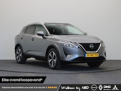 Nissan Qashqai - 1.3 MHEV N-Connecta | Trekhaak | Panoramadak | Rondomzicht camera | Climate control | Adap