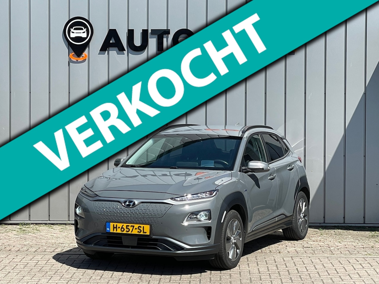 Hyundai Kona Electric - EV Premium 64 kWh SOH97%|1E EIG DEALEROND|HEADUP|STOEL&STUURVRM+VERKOELING|LEDER|BLINDSPOT - AutoWereld.nl