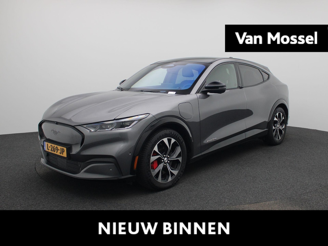 Ford Mustang Mach-E - AWD 75 kWh Aut. | Leder | B&O Soundsystem | Panoramadak | Elek. stoelen + memory | Winterp - AutoWereld.nl