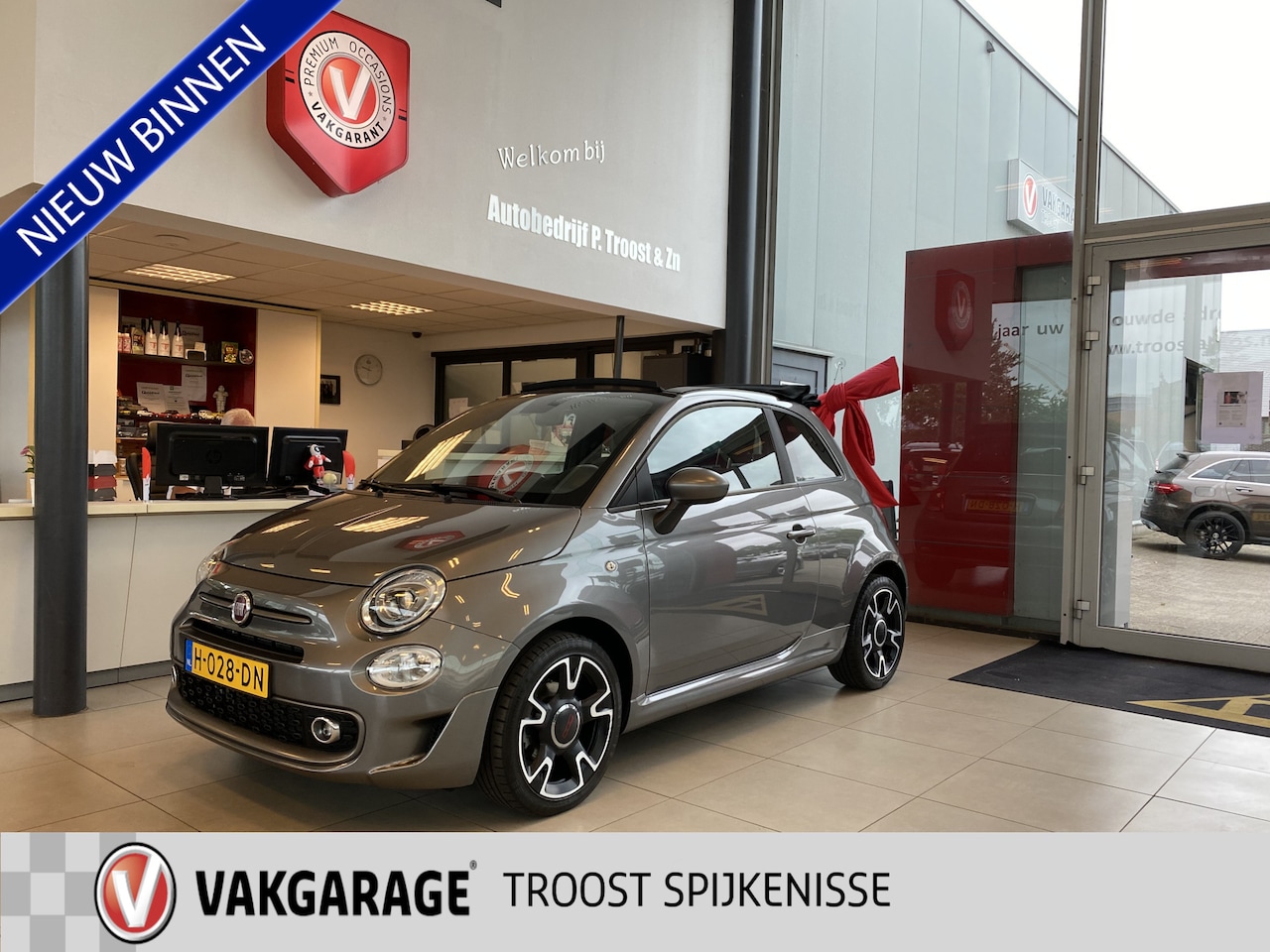 Fiat 500 C - 0.9 TwinAir Turbo Sport 0.9 TwinAir Turbo Sport,Cabriolet,Elektrisch Bedienbare Kap,Leder,Navigatie,Climate&Cruise - AutoWereld.nl