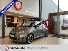 Fiat 500 C - 0.9 TwinAir Turbo Sport, Cabriolet, NL Auto, Elektrisch Bedienbare Kap, Leder, Navigatie,