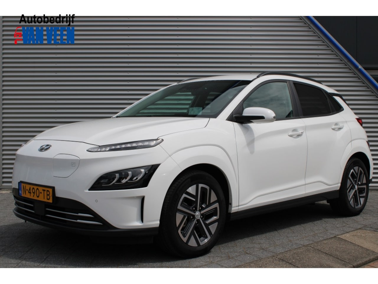 Hyundai Kona Electric - EV Premium 64 kWh | Org NL | Led | Elek Stoelen | SOH 100% - AutoWereld.nl