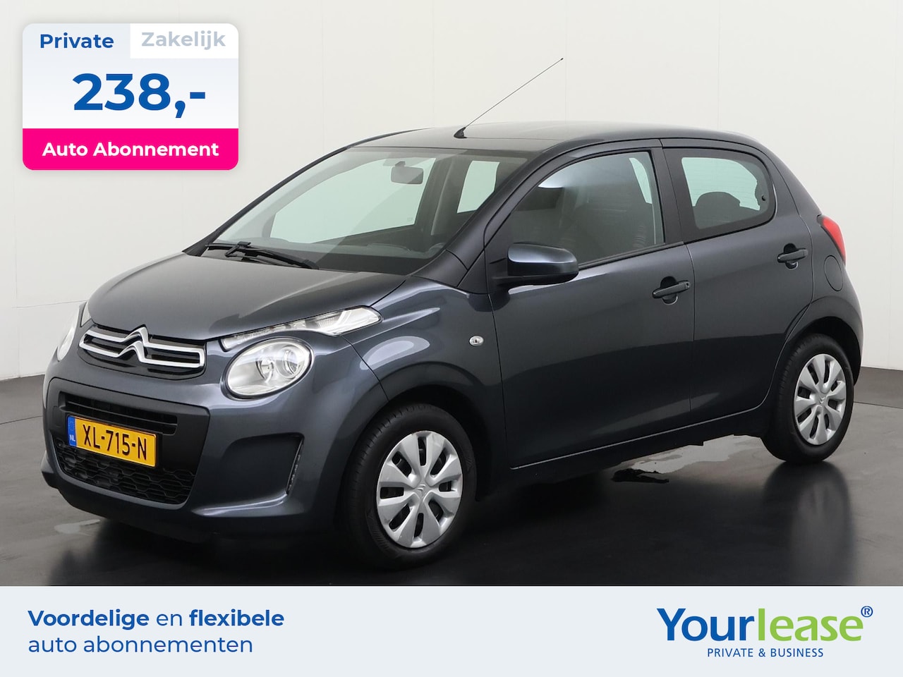 Citroën C1 - 1.0 VTi Feel | All-in 238,- Private Lease | Direct uit voorraad - AutoWereld.nl
