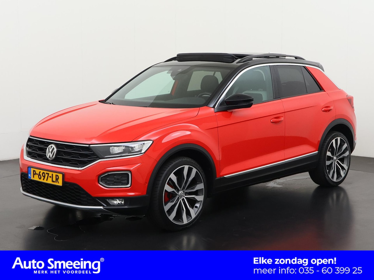 Volkswagen T-Roc - 1.5 TSI Sport Business R | Panoramadak | Trekhaak | Camera | Zondag Open! - AutoWereld.nl
