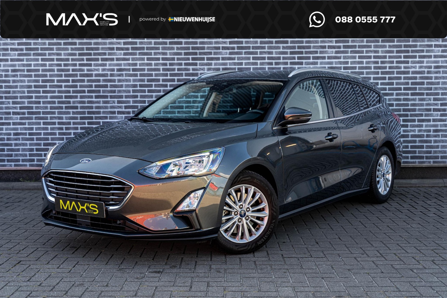 Ford Focus Wagon - 1.0 EcoBoost Titanium Business | Stuur & Stoel verwarming | Navi | Carplay | - AutoWereld.nl