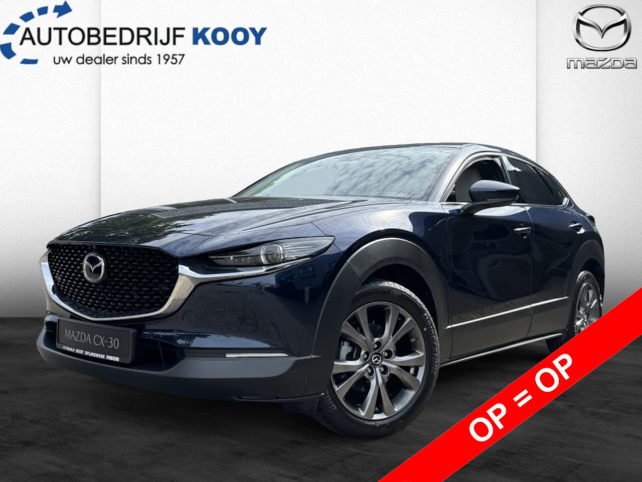 Mazda CX-30 - 2.0 eSkyActiv-X 186pk Takumi / Automaat / Sunroof / Wit leer - AutoWereld.nl