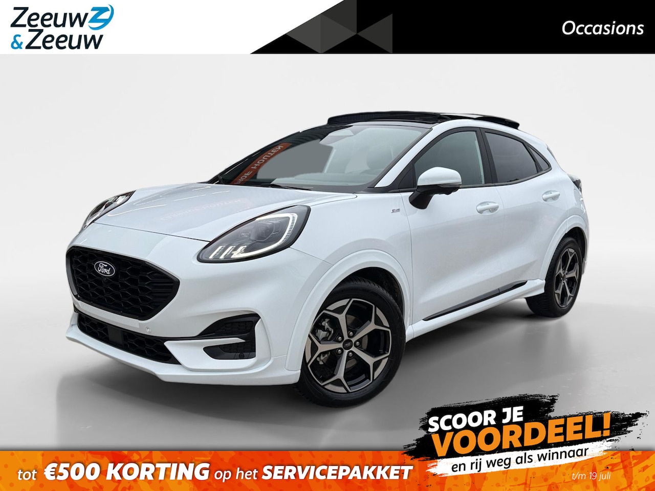 Ford Puma - ST-Line 1.0 EcoBoost | Winter Pack | Driver Assistance Pack | Panoramadak | Apple Carplay - AutoWereld.nl